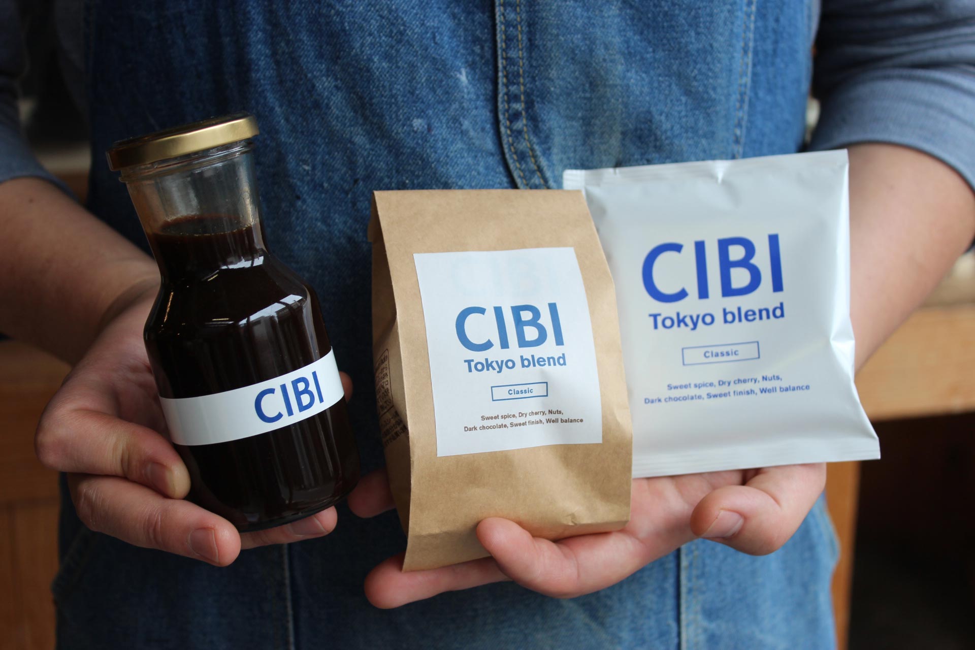 「CIBI」のオリジナルブレンドコーヒー