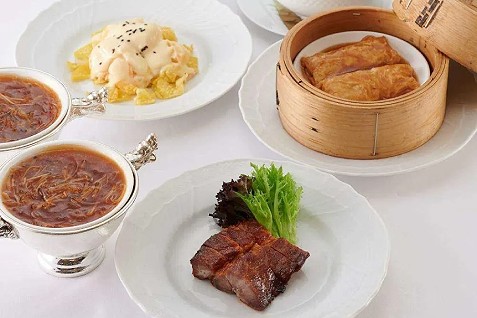 「中国料理 皇苑」のランチ例