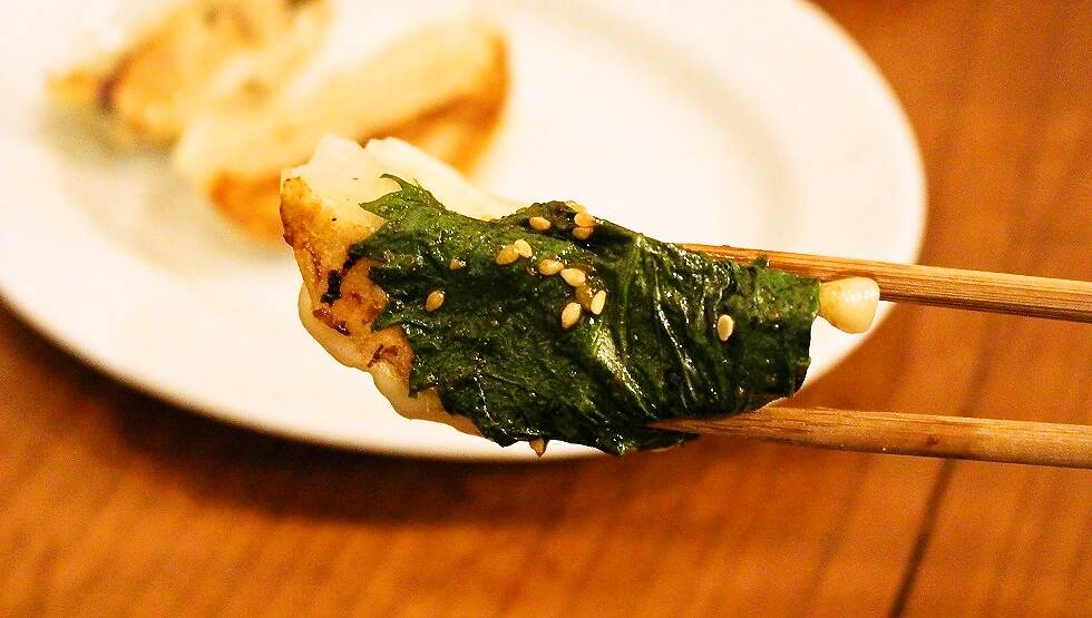 『チュウノジョウ』の「合法ハーブ餃子」2