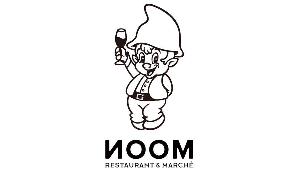 『レストラン＆マルシェ NOOM（ノーム）』のロゴ