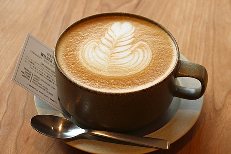 『VERVE COFFEE ROASTERS』のラテ