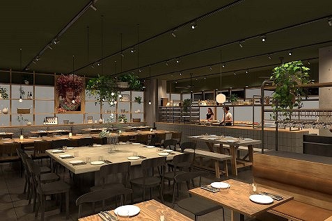 『Atelier LaLa』の店内