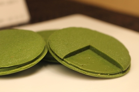 『茶の環』の「お濃い抹茶ラングドシャ」