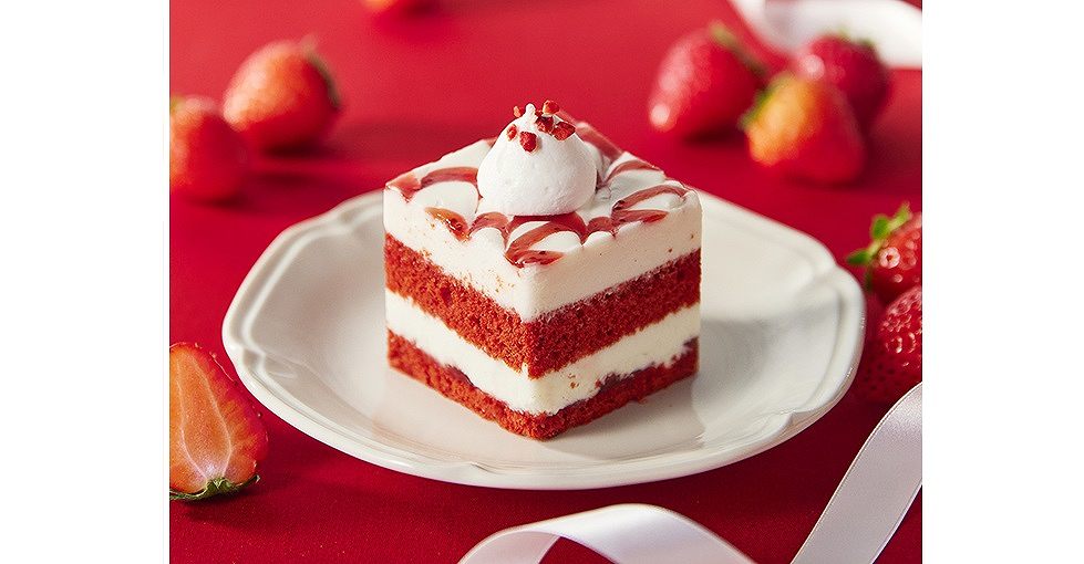 「マーブルベリーベルベットケーキ」