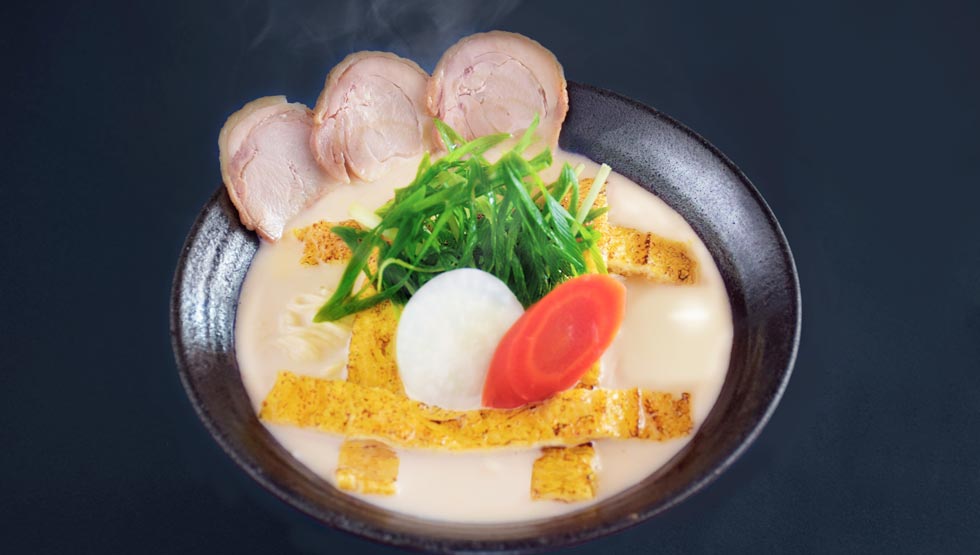 『祇園麺処むらじ』の「香ばしお揚げと酒粕ラーメン」