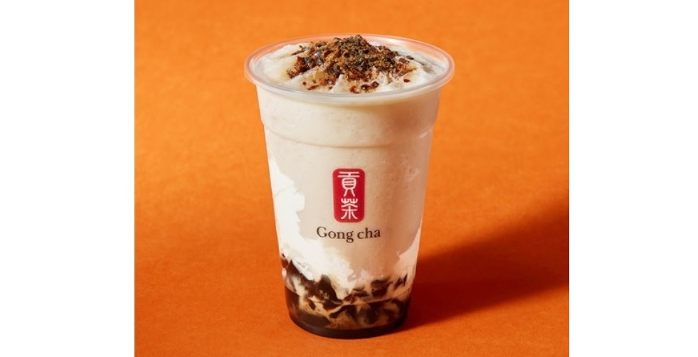「香るほうじ&とろり黒みつ フローズンティー」