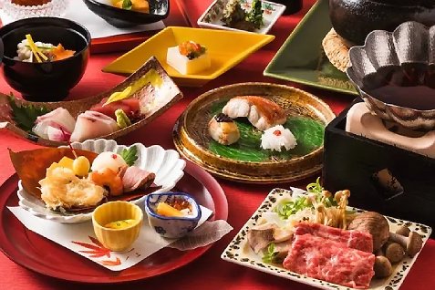 「日本料理・天ぷら 花座」の料理例