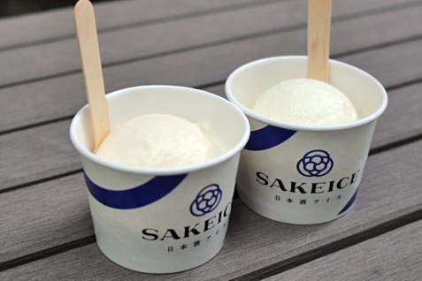 『SAKEICE Tokyo Shop（サケアイス トーキョーショップ）』の日本酒アイス