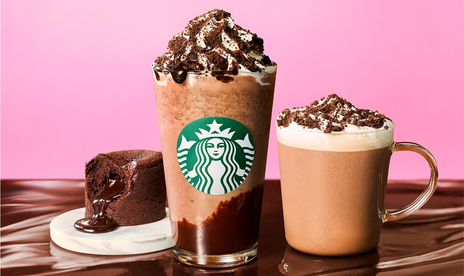 スタバ「フォンダンショコラフラペチーノ®」1/18より発売