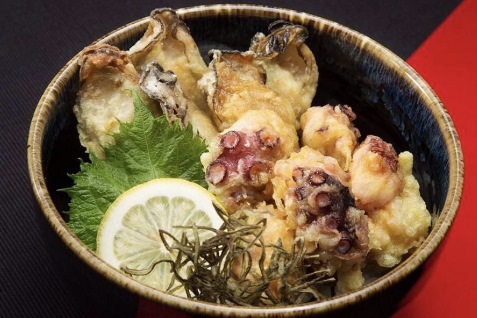 「瀬戸内お宝たこ天丼」