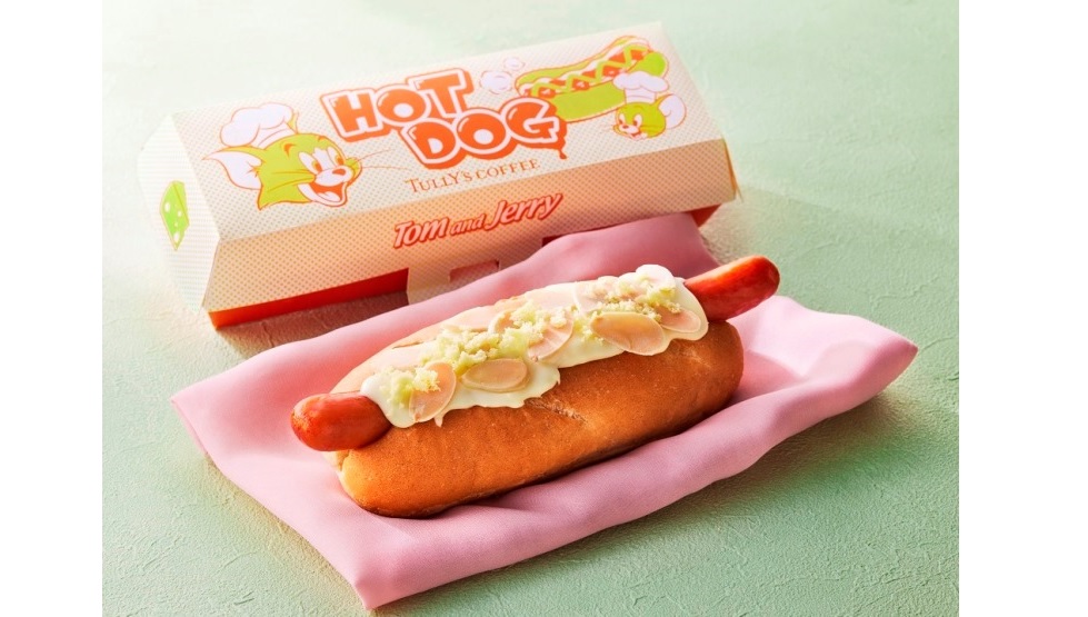 「トムとジェリー ホットドッグ トリプルチーズ&アーモンド」