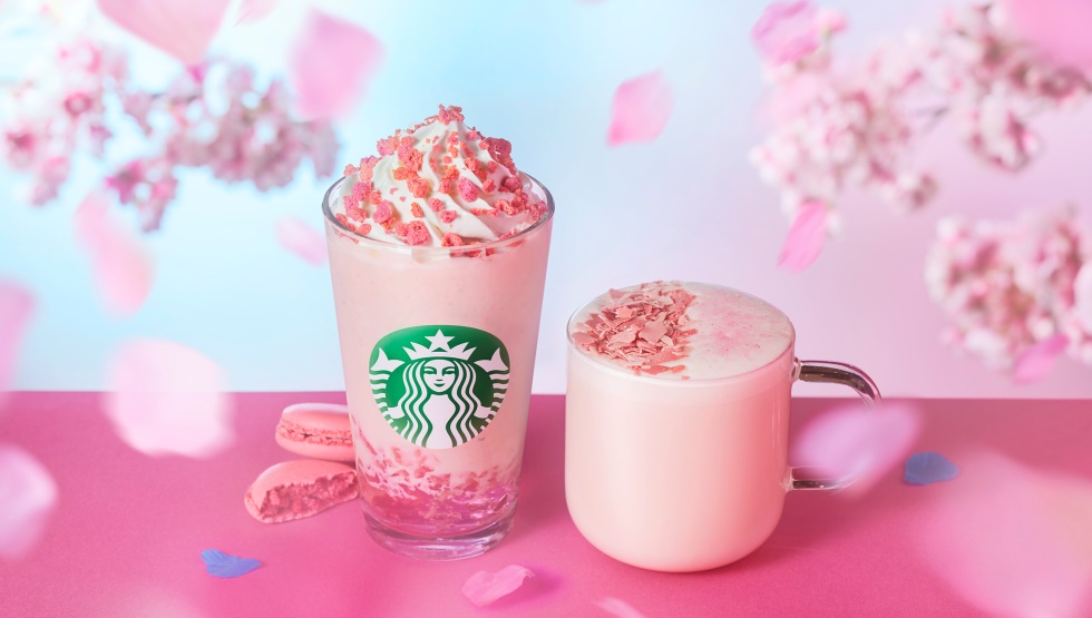 スタバ・SAKURAシーズン2023！「さくら 咲くサク フラペチーノ®」2/15より発売！