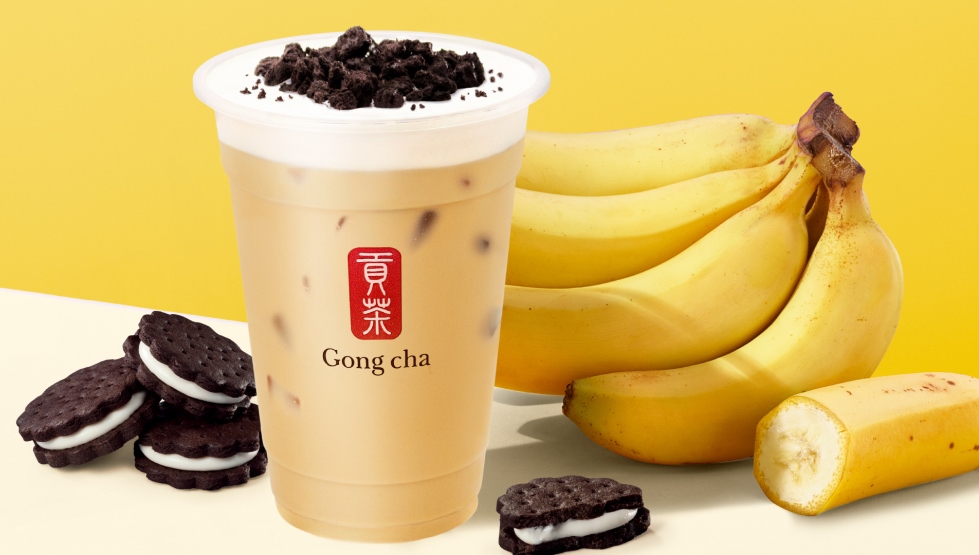 『Gong Cha』「バナナミルクティー」2/16より期間限定発売