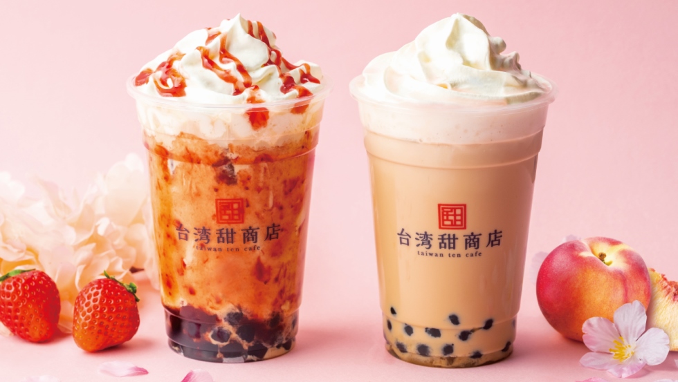 台湾の人気デザインとコラボ！春限定のフルーツミルクティーを新発売！