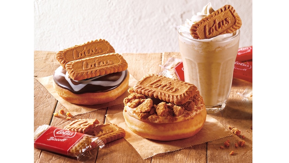 クリスピー・クリーム・ドーナツ『KRISPY KREME with LOTUS BISCOFF』3/8より発売！