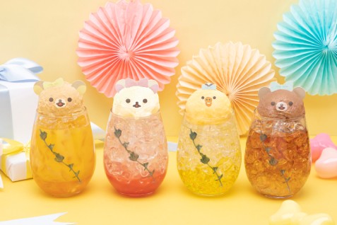 「RILAKKUMA 20th ANNIVERSARY CAFE」のメニュー