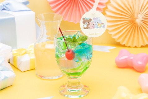 「RILAKKUMA 20th ANNIVERSARY CAFE」のメニュー