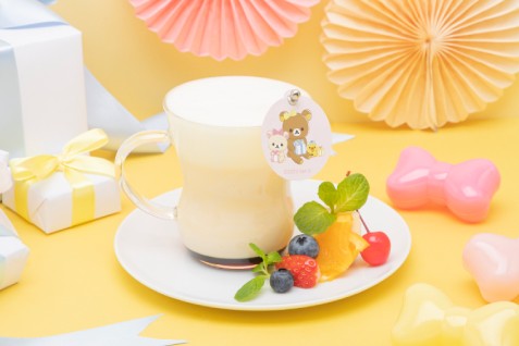 「RILAKKUMA 20th ANNIVERSARY CAFE」のメニュー