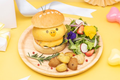 「RILAKKUMA 20th ANNIVERSARY CAFE」のメニュー