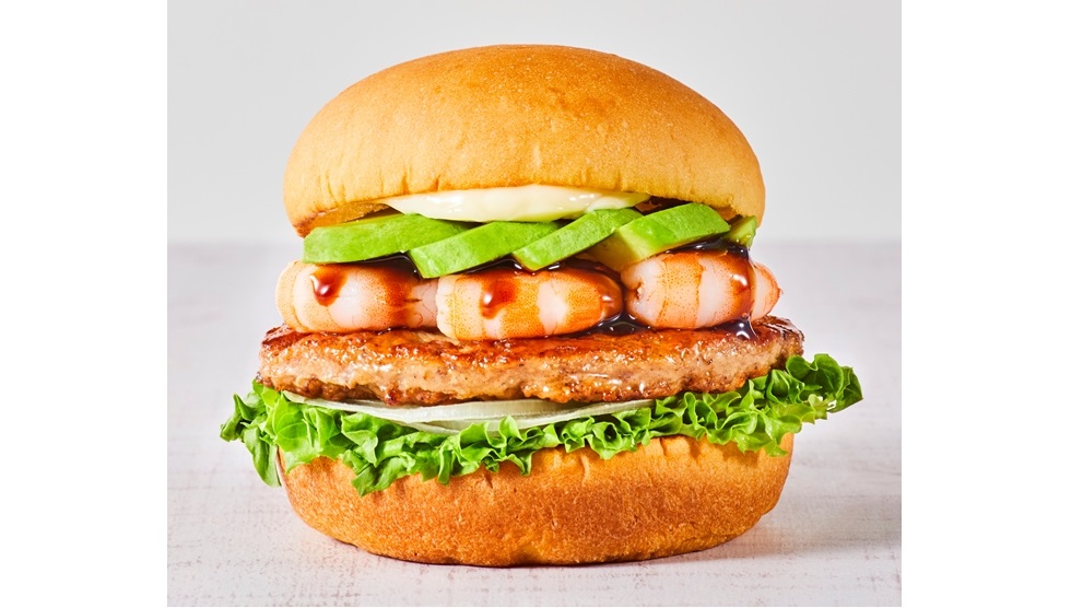 「アボカドシュリンプバルサミコクリームバーガー」