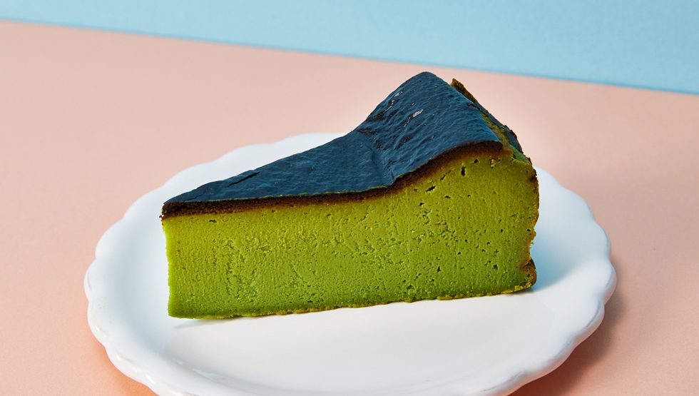 「STONEMILLの抹茶バスクチーズケーキ」