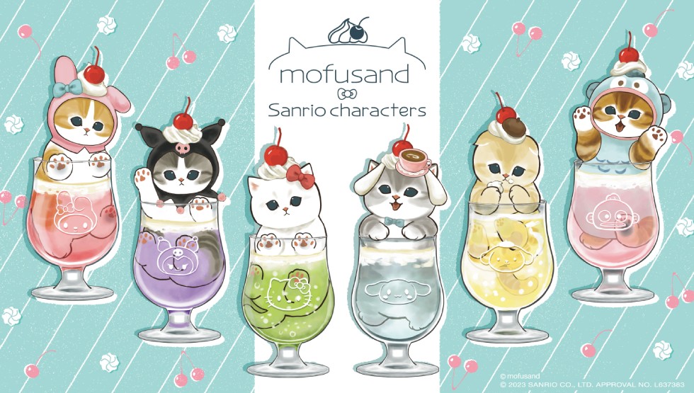 「mofusand × Sanrio characters cafe」