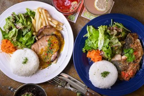 「アナログ八重洲」のランチ例
