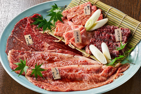 「焼肉みゆき苑」の「みゆき苑特選盛り合わせ」