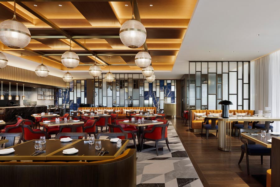 「Brasserie du Quai(ブラッスリー・デュ・ケ)」の店内