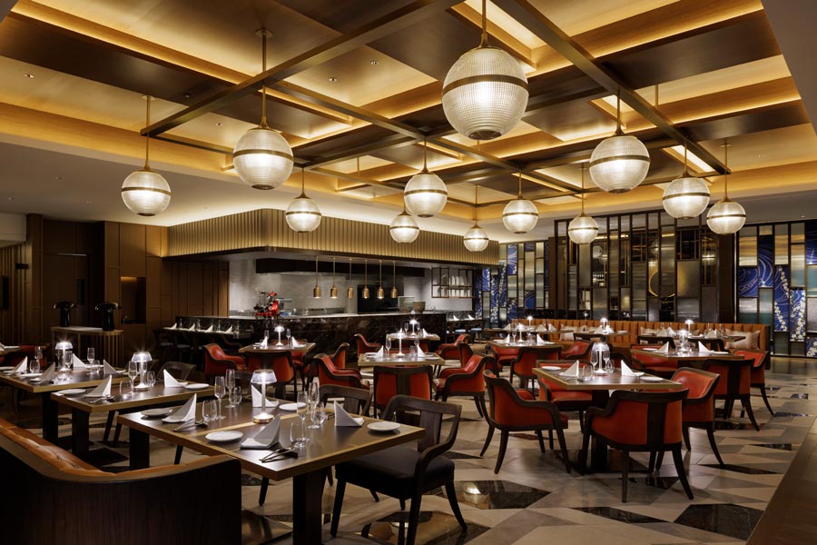 「Brasserie du Quai(ブラッスリー・デュ・ケ)」の店内