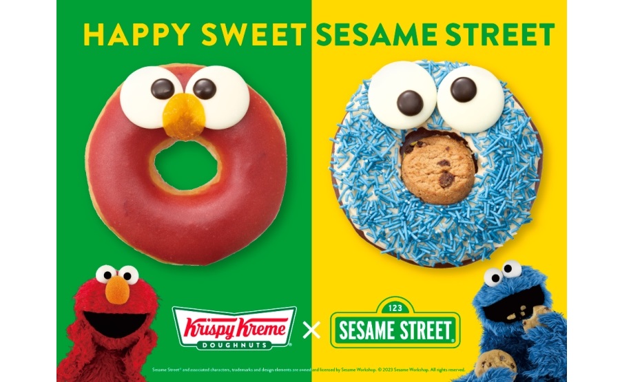 クリスピー・クリーム・ドーナツ『HAPPY SWEET SESAME STREET』4/19より発売！
