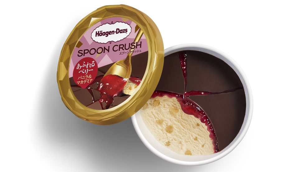 ミニカップ SPOON CRUSH「あふれるベリー バニラ＆マカデミア」
