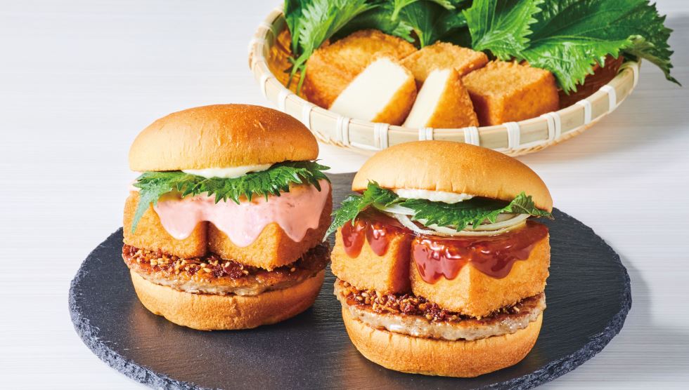 『フレッシュネス』より「厚揚げとうふの和バーガー」4/26より期間限定発売！