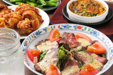 「BEEF KITCHEN STAND 五反田店」の料理例