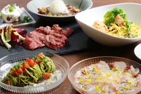 「trattoria e poi」の料理例