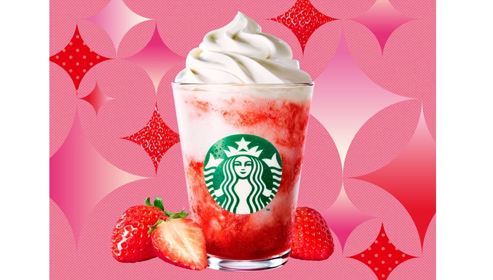 「スターバックス ストロベリー フラペチーノ®」5/10発売
