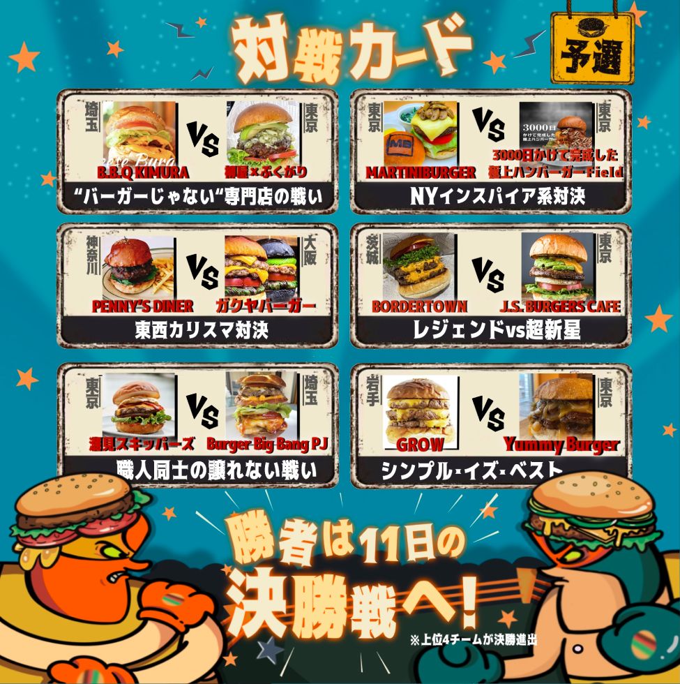 「Japan Burger Championship 2023／Japan French Fries Championship 2023」