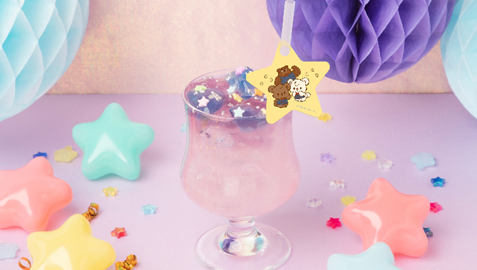 サンリオ「NEXT KAWAII PROJECT アフターパーティカフェ」メニュー例
