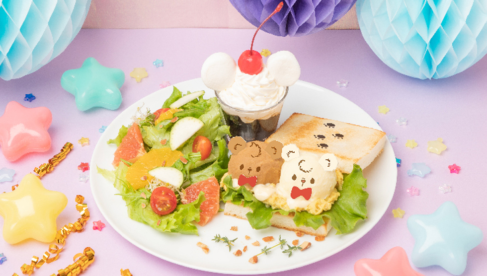 サンリオ「NEXT KAWAII PROJECT アフターパーティカフェ」メニュー例