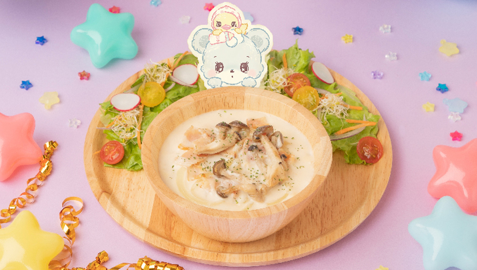サンリオ「NEXT KAWAII PROJECT アフターパーティカフェ」メニュー例