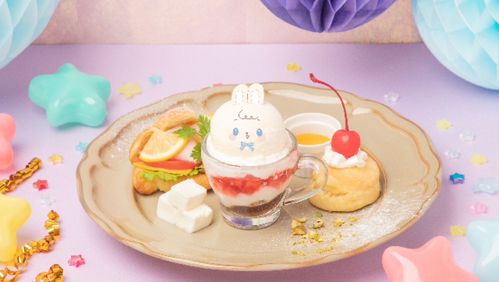 サンリオ「NEXT KAWAII PROJECT アフターパーティカフェ」メニュー例