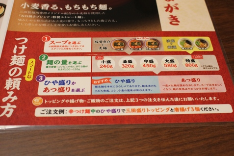 メニュー