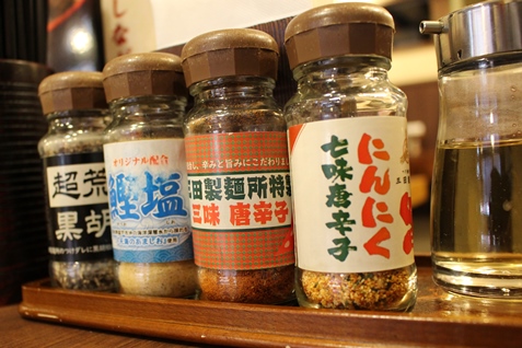 卓上調味利用