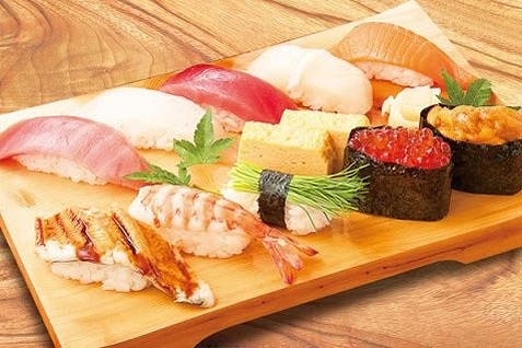 『浜焼き海鮮居酒屋 大庄水産 錦店』の握り寿司