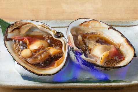 『庄や 平和台北口店』の「浜漁師料理 ホッキ貝焼き」