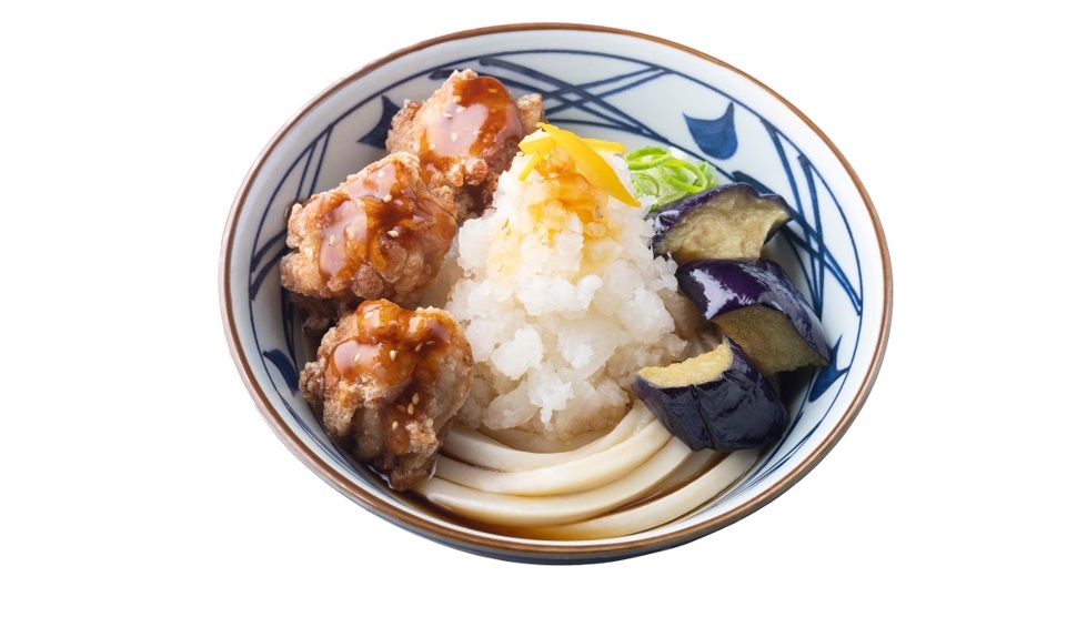 「鬼おろし鶏からぶっかけうどん」