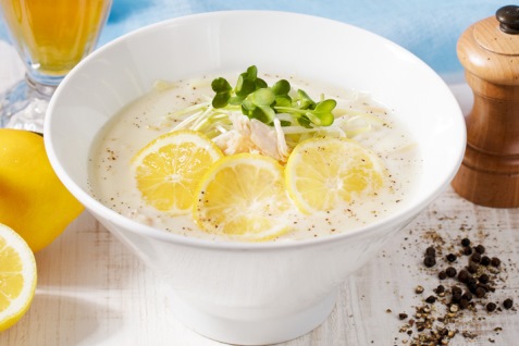 「レモン豆乳スープ涼麺（リャンメン）」「レモン豆乳スープ涼麺（リャンメン）」