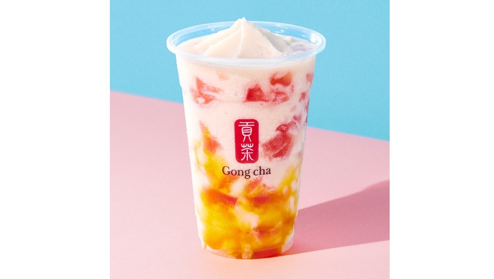 「ぎゅぎゅっとピーチ フローズンティー」