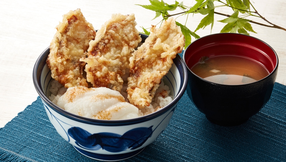 うなとろ天丼