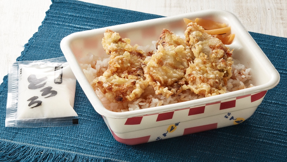 「うなとろ天丼弁当」